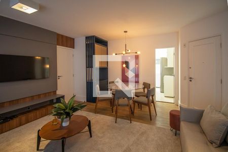 Sala de apartamento para alugar com 3 quartos, 85m² em Cambuí, Campinas