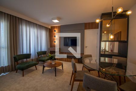 Sala de apartamento para alugar com 3 quartos, 85m² em Cambuí, Campinas