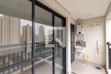 Varanda da Sala de apartamento para alugar com 2 quartos, 50m² em Vila Dom Pedro Ii, São Paulo