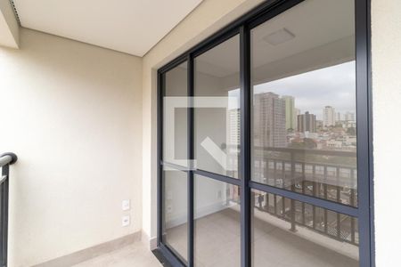 Varanda da Sala de apartamento para alugar com 2 quartos, 50m² em Vila Dom Pedro Ii, São Paulo