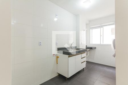 Cozinha de apartamento para alugar com 2 quartos, 43m² em Parque São Vicente, Mauá