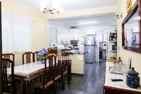 Sala de Jantar de casa à venda com 3 quartos, 205m² em Jardim Rina, Santo André