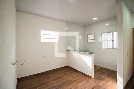 Sala de casa para alugar com 1 quarto, 35m² em Jardim Robru, São Paulo