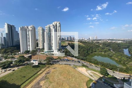 Vista da Varanda de apartamento para alugar com 1 quarto, 54m² em Alphaville Empresarial, Barueri