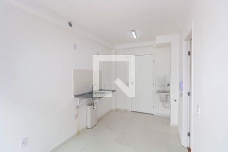 Sala/Cozinha/Lavanderia de apartamento à venda com 1 quarto, 28m² em Vila Tolstoi, São Paulo