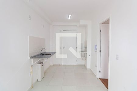 Sala/Cozinha/Lavanderia de apartamento à venda com 1 quarto, 28m² em Vila Tolstoi, São Paulo