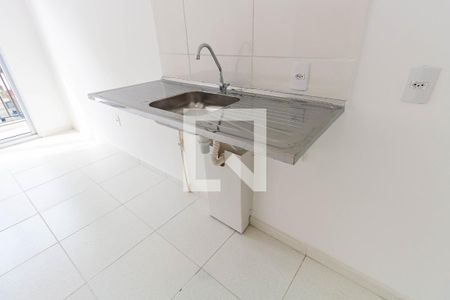 Cozinha - Pia de apartamento à venda com 1 quarto, 28m² em Vila Tolstoi, São Paulo