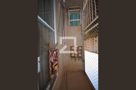 Varanda da Sala de apartamento à venda com 2 quartos, 48m² em Parada de Lucas, Rio de Janeiro