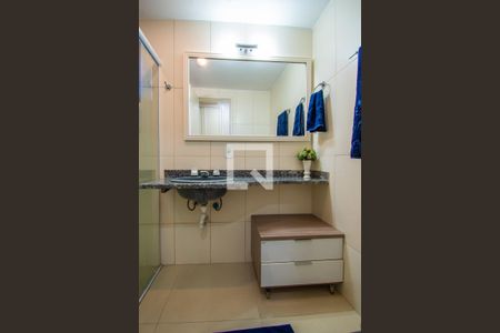 Banheiro da Suíte de kitnet/studio para alugar com 1 quarto, 50m² em Centro, Campinas
