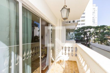 Varanda de apartamento à venda com 3 quartos, 140m² em Campo Belo, São Paulo