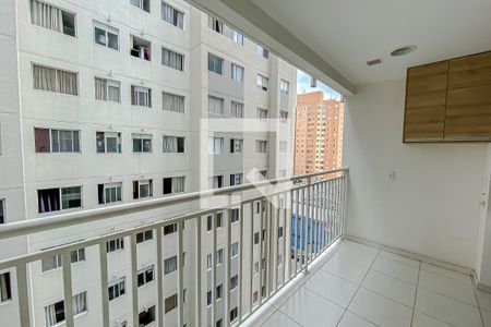 Varanda de apartamento para alugar com 2 quartos, 45m² em Brás, São Paulo