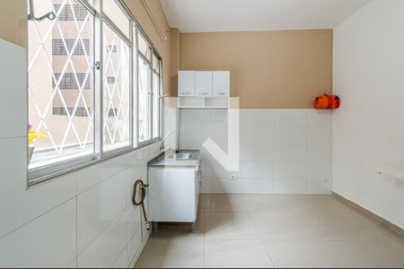 Cozinha de kitnet/studio à venda com 1 quarto, 28m² em Bela Vista, São Paulo