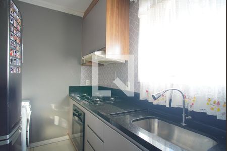 Cozinha de apartamento à venda com 2 quartos, 50m² em Santo Afonso, Novo Hamburgo