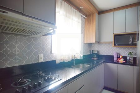 Cozinha de apartamento à venda com 2 quartos, 50m² em Santo Afonso, Novo Hamburgo