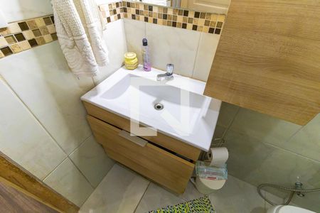 Casa para alugar com 110m², 3 quartos e 4 vagas Casa para alugar com 110m², 3 quartos e 4 vagasBanheiro social