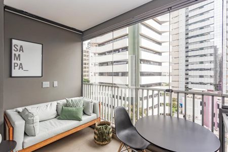 Varanda de apartamento para alugar com 1 quarto, 24m² em Liberdade, São Paulo