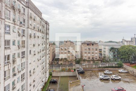 Sala - Vista de apartamento à venda com 2 quartos, 57m² em Sarandi, Porto Alegre