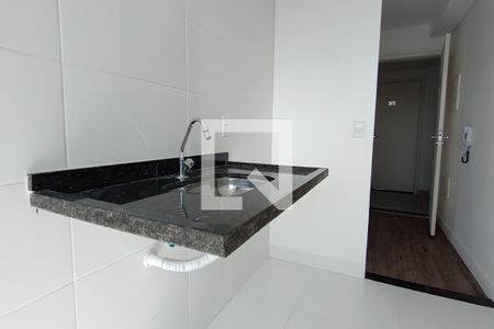 Cozinha de apartamento à venda com 1 quarto, 32m² em Vila Salete, São Paulo