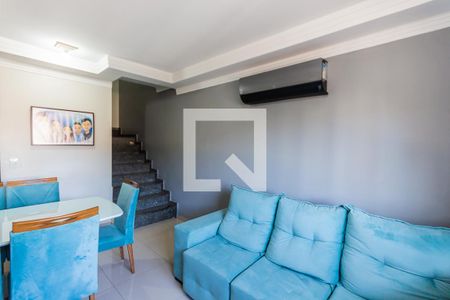 Sala de casa à venda com 2 quartos, 113m² em Vila Valparaíso, Santo André