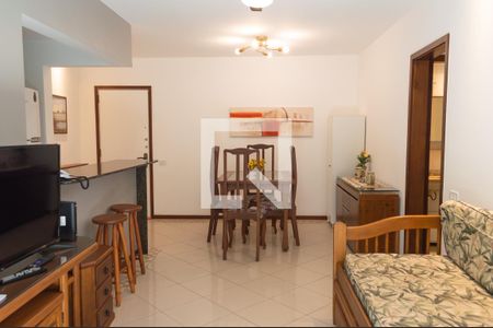 Sala de apartamento para alugar com 1 quarto, 70m² em Barra da Tijuca, Rio de Janeiro