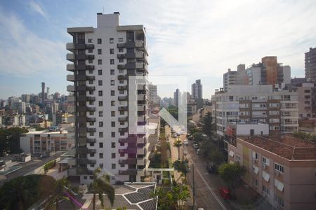 Quarto vista de kitnet/studio para alugar com 1 quarto, 50m² em Petrópolis, Porto Alegre