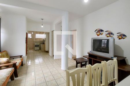 Sala de apartamento para alugar com 2 quartos, 92m² em Canto do Forte, Praia Grande