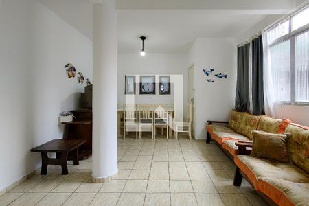 Sala de apartamento para alugar com 2 quartos, 92m² em Canto do Forte, Praia Grande