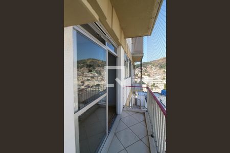 Varanda da Sala de apartamento à venda com 2 quartos, 90m² em Engenho Novo, Rio de Janeiro