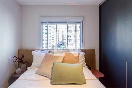 Quarto 1 de apartamento para alugar com 2 quartos, 36m² em Bela Vista, São Paulo