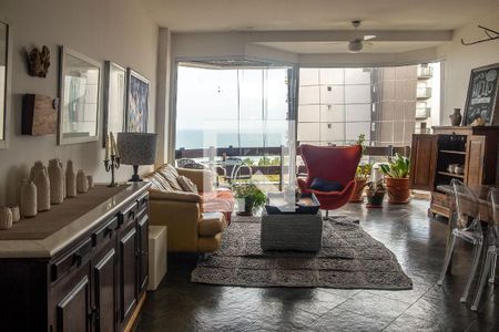 Sala de casa para alugar com 4 quartos, 285m² em Jardim Três Marias, Guarujá