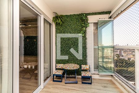 Varanda gourmet de apartamento para alugar com 2 quartos, 64m² em Centro, São Caetano do Sul