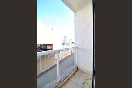 Varanda da Sala de casa de condomínio para alugar com 3 quartos, 200m² em Vila Valparaiso, Santo André