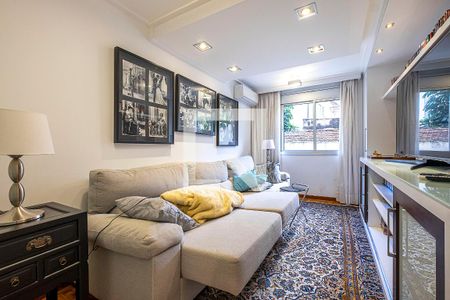 Sala de TV de apartamento à venda com 3 quartos, 130m² em Jardim Paulista, São Paulo