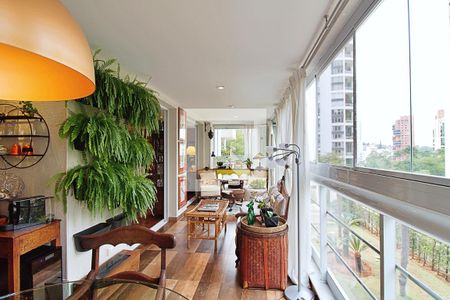 Varanda da Sala de apartamento à venda com 3 quartos, 201m² em Jardim Fonte do Morumbi, São Paulo