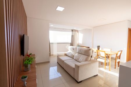 Sala de apartamento para alugar com 2 quartos, 68m² em Parque Amazônia, Goiânia