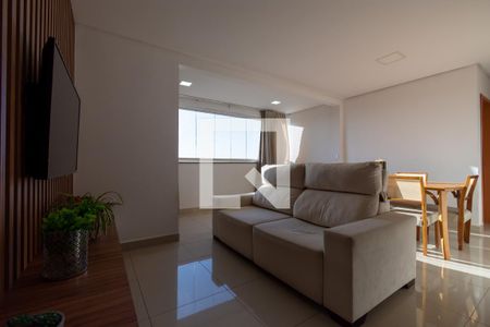 Sala de apartamento para alugar com 2 quartos, 68m² em Parque Amazônia, Goiânia