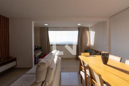 Sala de apartamento para alugar com 2 quartos, 68m² em Parque Amazônia, Goiânia