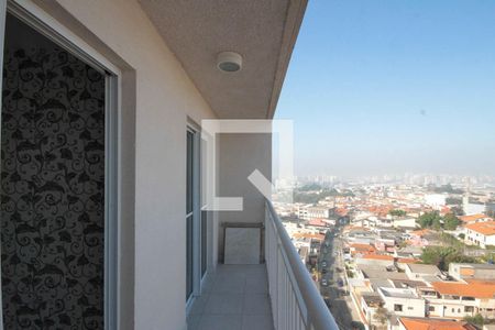 varanda de apartamento para alugar com 1 quarto, 33928m² em Vila Alpina, São Paulo