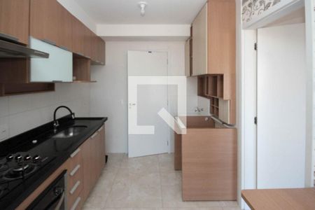 cozinha de apartamento para alugar com 1 quarto, 33928m² em Vila Alpina, São Paulo