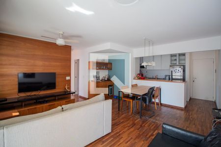 Sala de apartamento à venda com 2 quartos, 90m² em Real Parque, São Paulo