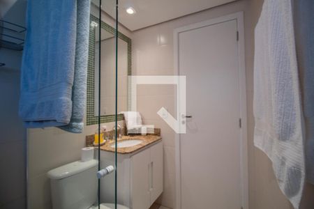 Banheiro de apartamento à venda com 2 quartos, 90m² em Real Parque, São Paulo