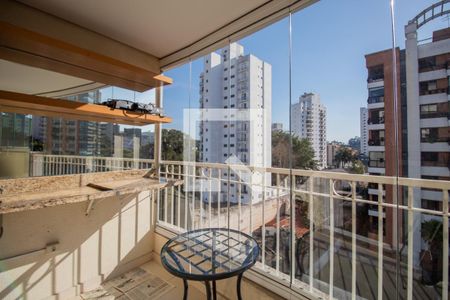 Varanda Sala de apartamento à venda com 2 quartos, 90m² em Real Parque, São Paulo