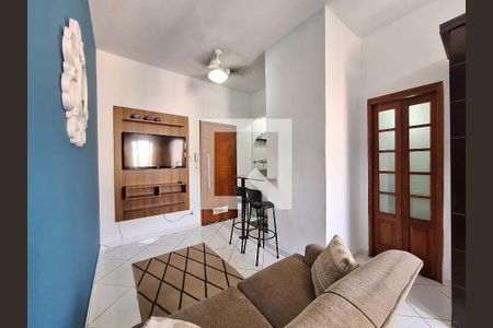 Sala de apartamento à venda com 1 quarto, 24m² em Laranjeiras, Rio de Janeiro