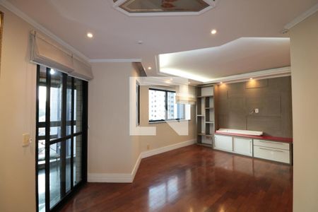Sala  de apartamento à venda com 3 quartos, 101m² em Jardim Anália Franco, São Paulo