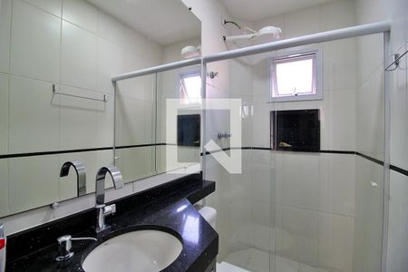 Banheiro da Suíte de apartamento à venda com 2 quartos, 108m² em Campestre, Santo André
