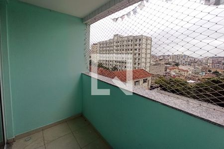 Varanda da Sala de apartamento à venda com 2 quartos, 59m² em Engenho Novo, Rio de Janeiro