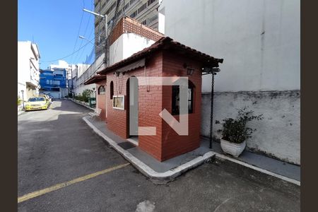 Fachada e portaria de casa à venda com 4 quartos, 250m² em Tijuca, Rio de Janeiro