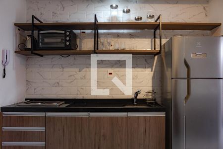 Cozinha de kitnet/studio para alugar com 1 quarto, 81m² em Marechal Rondon, Canoas