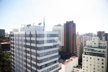 Vista da Sala de kitnet/studio para alugar com 1 quarto, 34m² em Consolação, São Paulo