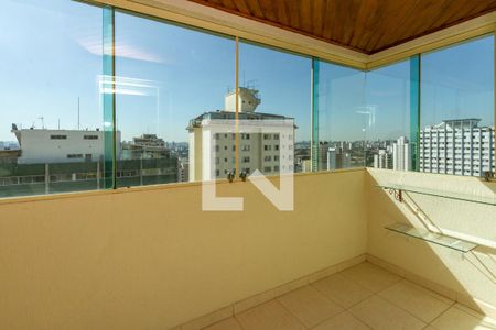 Varanda de apartamento para alugar com 3 quartos, 126m² em Campo Belo, São Paulo